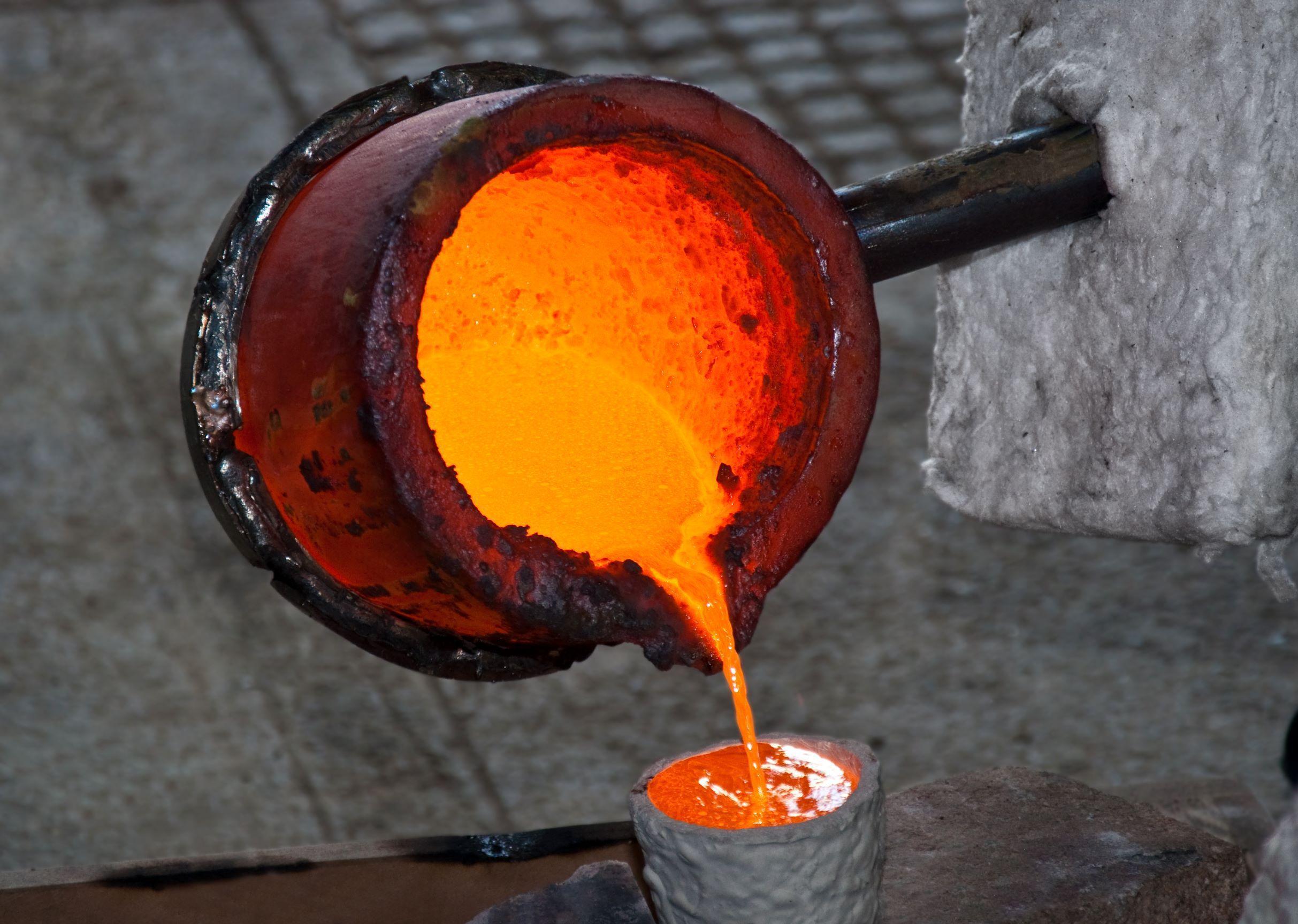 Backyard Metal Sand Casting