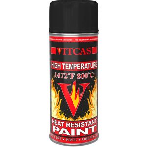 Heat Resistant Spray Paint - Black 800°C