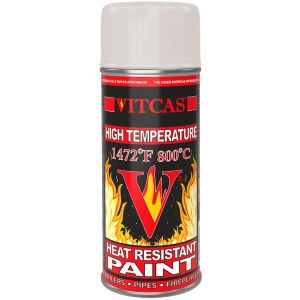 Heat Resistant Spray Paint - Cream/Beige 800°C