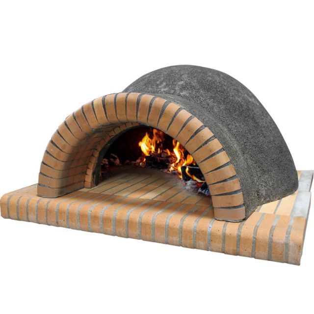 Wood fired brick oven