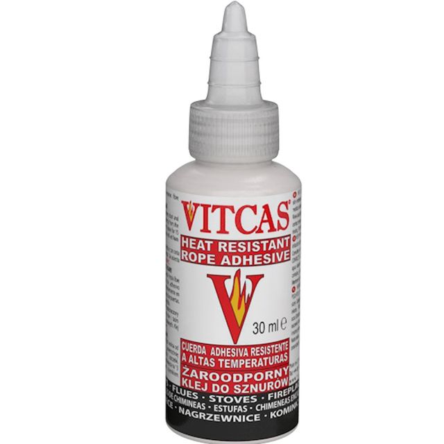 RA -Heat Resistant Rope Seal Adhesive -White - VITCAS
