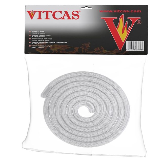 White Stove Rope 2m Pack - VITCAS