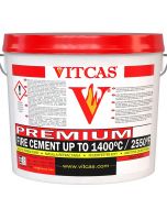 PREMIUM Fire Cement 1250°C -25Kg - VITCAS