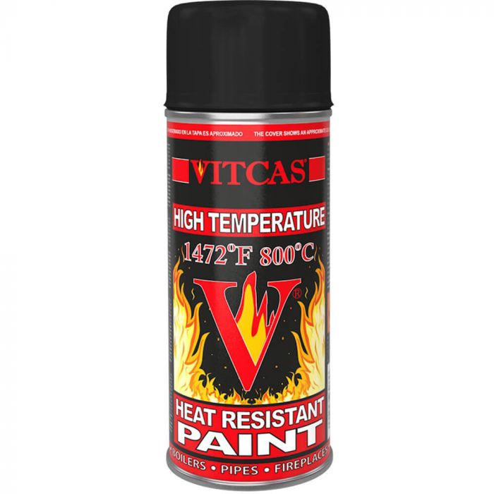 Heat Resistant Paint Black High Temperature Spray Vitcas - High Temperature Spray Paint Colours