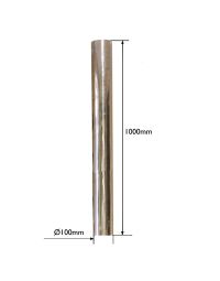Chimney Flue Straight Pipe 1Mtr