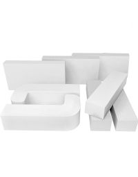 Vitcas-Fire Bricks-White