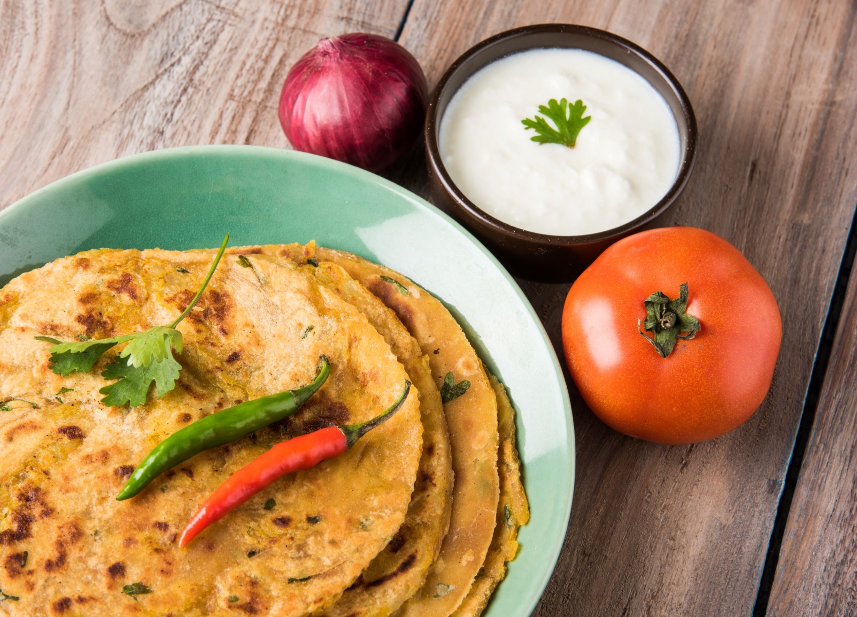 Traditional indian bread